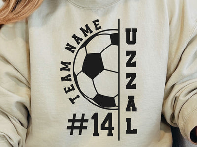 Soccer Team SVG, Soccer Player Template, Cricut Silhouette Svg SVG DesignDestine 