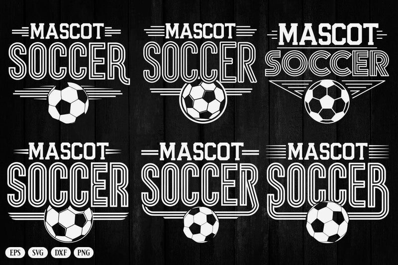 Soccer Team Template Svg, Soccer Svg, School Mascot Svg, Soccer Shirt Svg SVG DesignDestine 