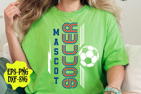 Soccer Team Template Svg, Soccer Svg, School Mascot Svg, Soccer Shirt Svg SVG DesignDestine 