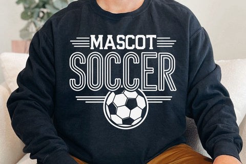 Soccer Team Template Svg, Soccer Svg, School Mascot Svg, Soccer Shirt Svg SVG DesignDestine 