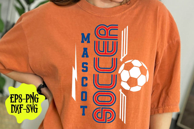 Soccer Team Template Svg, Soccer Svg, School Mascot Svg, Soccer Shirt Svg SVG DesignDestine 