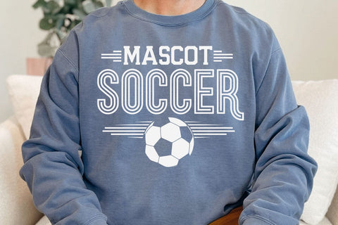 Soccer Team Template Svg, Soccer Svg, School Mascot Svg, Soccer Shirt Svg SVG DesignDestine 