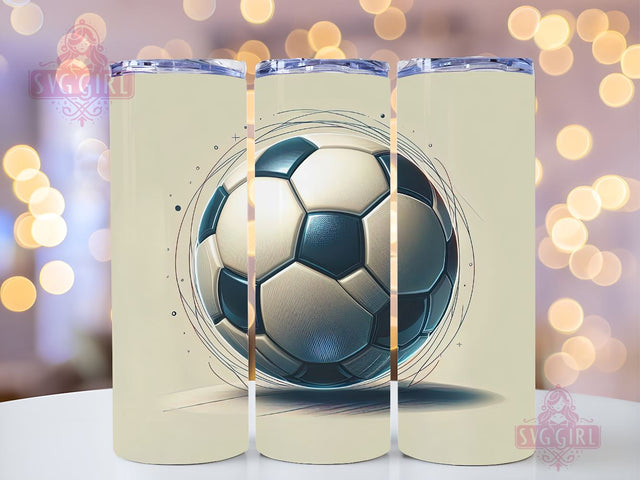 Soccer Tumblers Designs Football 20 oz Skinny Tumbler Sports Tumbler Wrap png, Soccer Tumbler Wrap for 20 oz Skinny Tumbler Sublimation SvggirlplusArt 