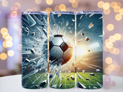 Soccer Tumblers Designs Football 20 oz Skinny Tumbler Sports Tumbler Wrap png, Soccer Tumbler Wrap for 20 oz Skinny Tumbler Sublimation SvggirlplusArt 