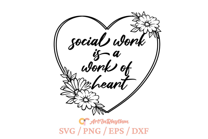Social Work Svg, Social Worker Svg, School Social Work Svg, Social Services Svg SVG Artinrhythm shop 