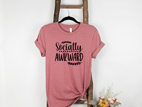 Socially Awkward PNG | ADHD SVG SVG Paige Cole Studio 