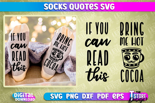 Socks Quotes SVG Design | Funny Quotes SVG Design | Sarcastic Quotes SVG SVG The T Store Design 