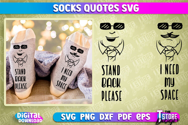 Socks Quotes SVG Design | Funny Quotes SVG Design | Sarcastic Quotes SVG SVG The T Store Design 