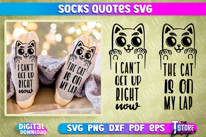 Socks Quotes SVG Design | Funny Quotes SVG Design | Sarcastic Quotes SVG SVG The T Store Design 