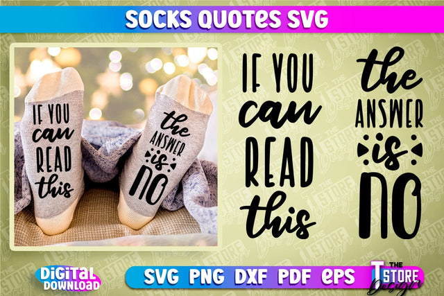 Socks Quotes SVG Design | Funny Quotes SVG Design | Sarcastic Quotes SVG SVG The T Store Design 