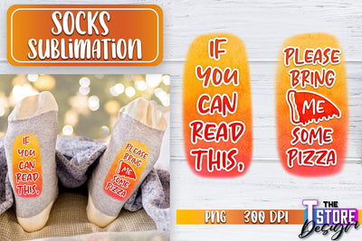 Socks Sublimation | Funny Socks PNG | Fun Sublimation Design | PNG File v.1 Sublimation The T Store Design 