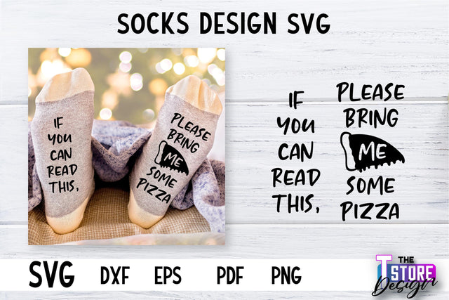 Socks SVG Design | Funny Quotes SVG Design | Sarcastic Quotes SVG v.1 SVG The T Store Design 