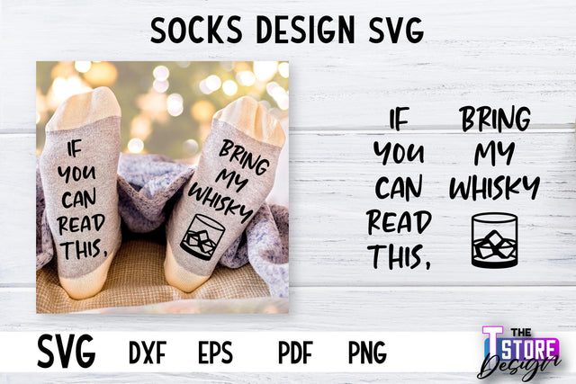 Socks SVG Design | Funny Quotes SVG Design | Sarcastic Quotes SVG v.1 SVG The T Store Design 