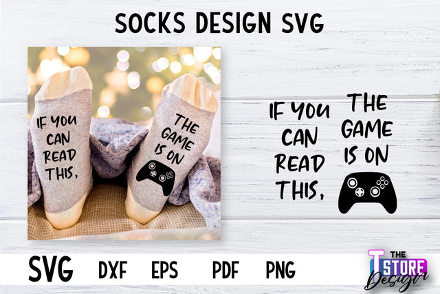 Socks SVG Design | Funny Quotes SVG Design | Sarcastic Quotes SVG v.1 SVG The T Store Design 