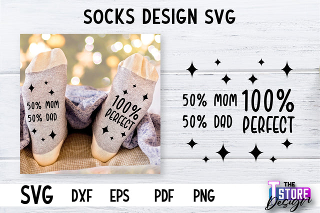 Socks SVG Design | Funny Quotes SVG Design | Sarcastic Quotes SVG v.2 SVG The T Store Design 