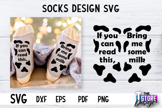 Socks SVG Design | Funny Quotes SVG Design | Sarcastic Quotes SVG v.2 SVG The T Store Design 