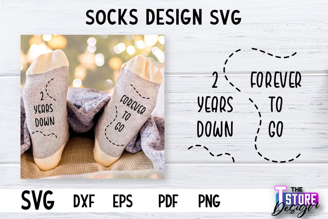 Socks SVG Design | Funny Quotes SVG Design | Sarcastic Quotes SVG v.2 SVG The T Store Design 