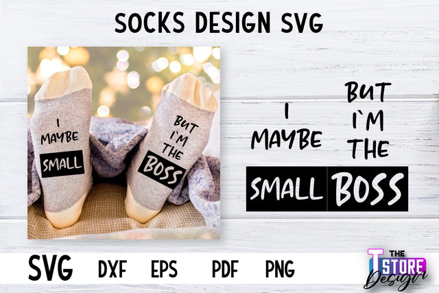 Socks SVG Design | Funny Quotes SVG Design | Sarcastic Quotes SVG v.2 SVG The T Store Design 