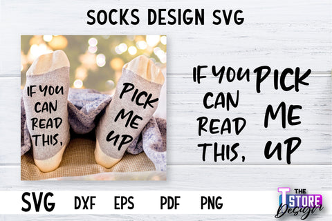 Socks SVG Design | Funny Quotes SVG Design | Sarcastic Quotes SVG v.2 SVG The T Store Design 
