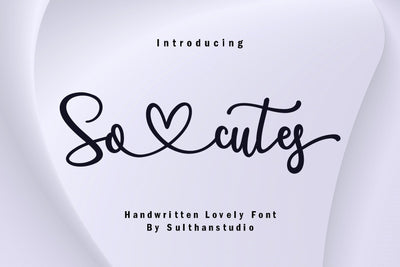 Socutes Font Sulthan studio 