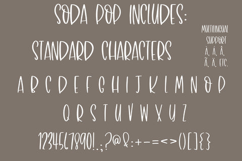 Soda Pop, A Fun Handwritten Font Font Designing Digitals 