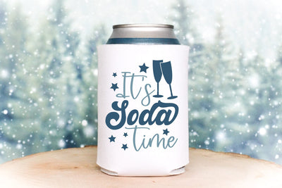 Soda Time Koozie SVG Cut File | Can Koozie Design SVG zoellartz 