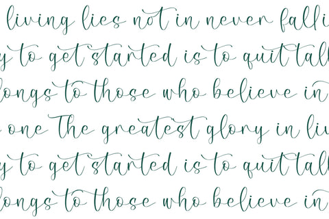 Sofiah Grycelin - Beautiful Script Font Font Letterena Studios 