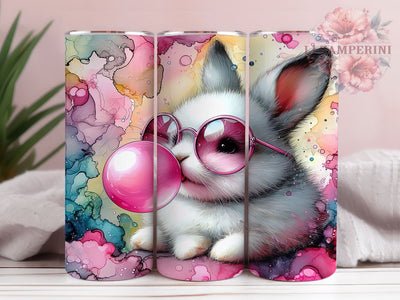 Soft Pastel Easter Bunny Tumbler, Easter Bunny Tumbler, Soft Bunny Wrap, Cute Bunny Wrap, Spring Pastel Wrap, Sublimation Design, Trendy Gift Idea Sublimation Li Zamperini 