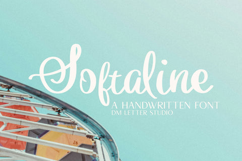 Softaline Font Dm Letter Studio 