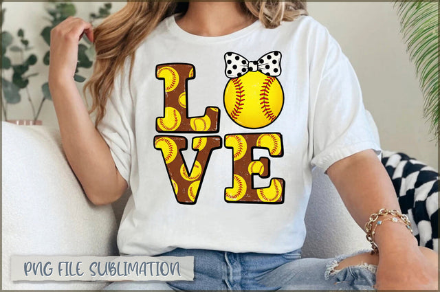Softball Bow Coquette PNG Sublimation Shetara Begum 