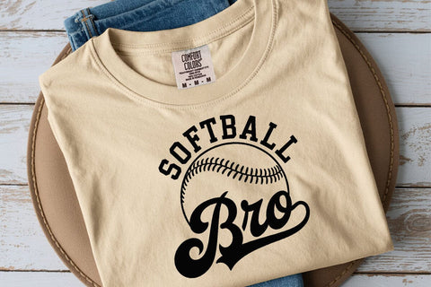 Softball Bro Svg, Softball Brother Shirt Files, Softball Bro Shirt Svg SVG DesignDestine 