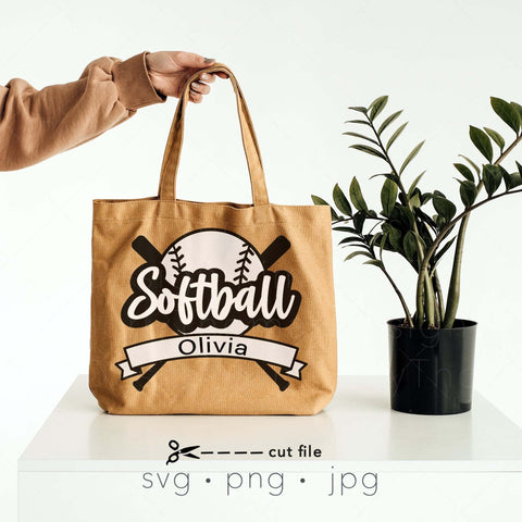 Softball bundle customizable svg designs SVG Kimberly Thomas Design 