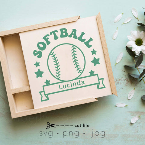 Softball bundle customizable svg designs SVG Kimberly Thomas Design 