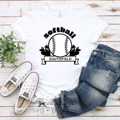 Softball bundle customizable svg designs SVG Kimberly Thomas Design 