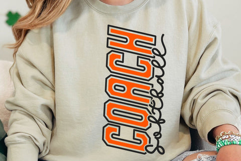 Softball Coach SVG PNG, Team Shirt File, Softball Mom Svg SVG DesignDestine 