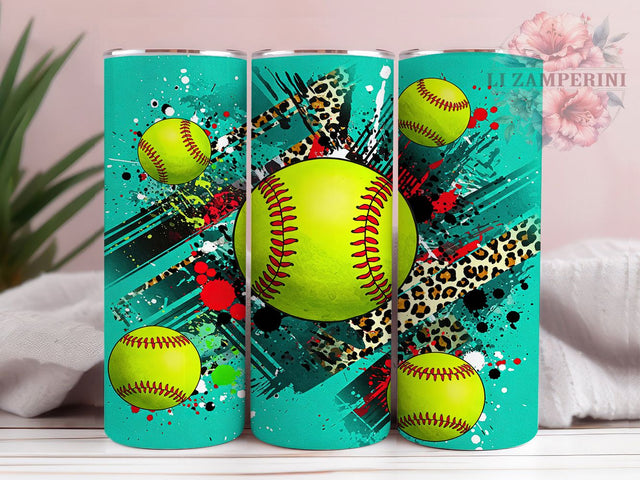 Softball Cowhide Print 20oz Tumbler Wrap, 20oz Sublimation Tumbler, Sports Lover Tumbler, Western Softball Tumbler, Rustic Cow Print Tumbler, Baseball Stitch Tumbler Sublimation Li Zamperini 