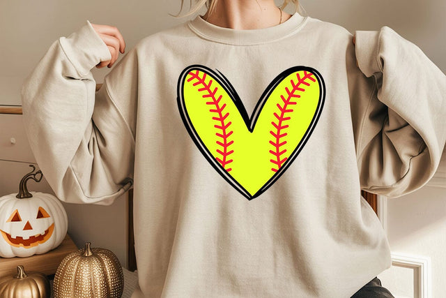 Softball Heart Svg, Baseball Svg, Red Stitch, Softball Cheer Mom Shirt SVG DesignDestine 