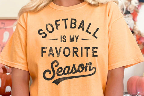 Softball is my Favorite Season SVG SVG DesignDestine 