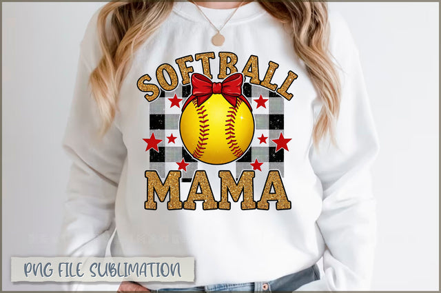 Softball mama PNG Sublimation Shetara Begum 