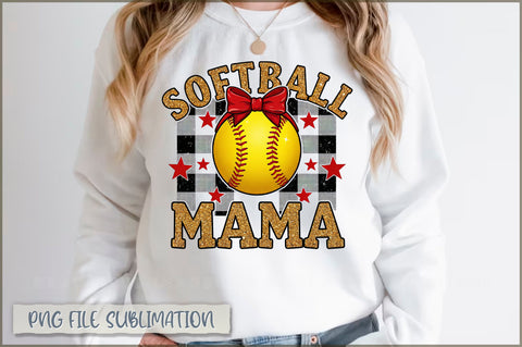 Softball mama PNG Sublimation Shetara Begum 