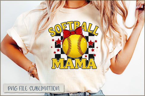 Softball mama PNG Sublimation Shetara Begum 