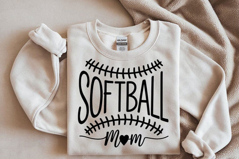 Softball Mom SVG, Cricut, Silhouette SVG DesignDestine 