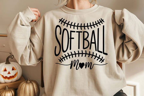 Softball Mom SVG, Cricut, Silhouette SVG DesignDestine 