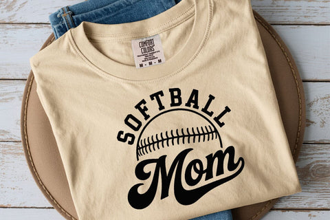 Softball Mom SVG, Cricut, Silhouette SVG DesignDestine 