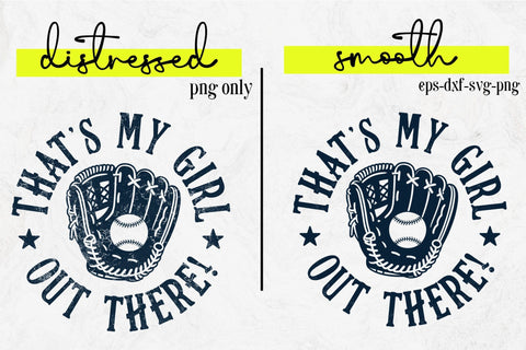 Softball Mom SVG, That's My Girl Out There Design Svg, Softball Svg SVG DesignDestine 