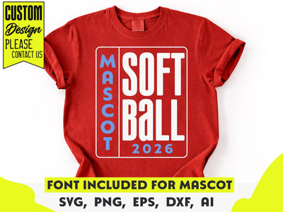 Softball Team Svg Template, Custom Softball Svg SVG DesignDestine 