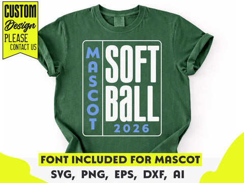 Softball Team Svg Template, Custom Softball Svg SVG DesignDestine 