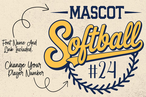Softball Team Template Svg, Softball Team Shirts, Cricut Cut File, Logo, Silhouette , Softball Mom Svg, Team Logo Svg, Softball Mascot, Softball Player Svg SVG DesignDestine 