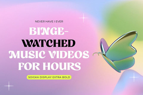 Soigka Display Font gatype 