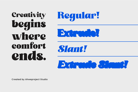 Solacine Font ahweproject 